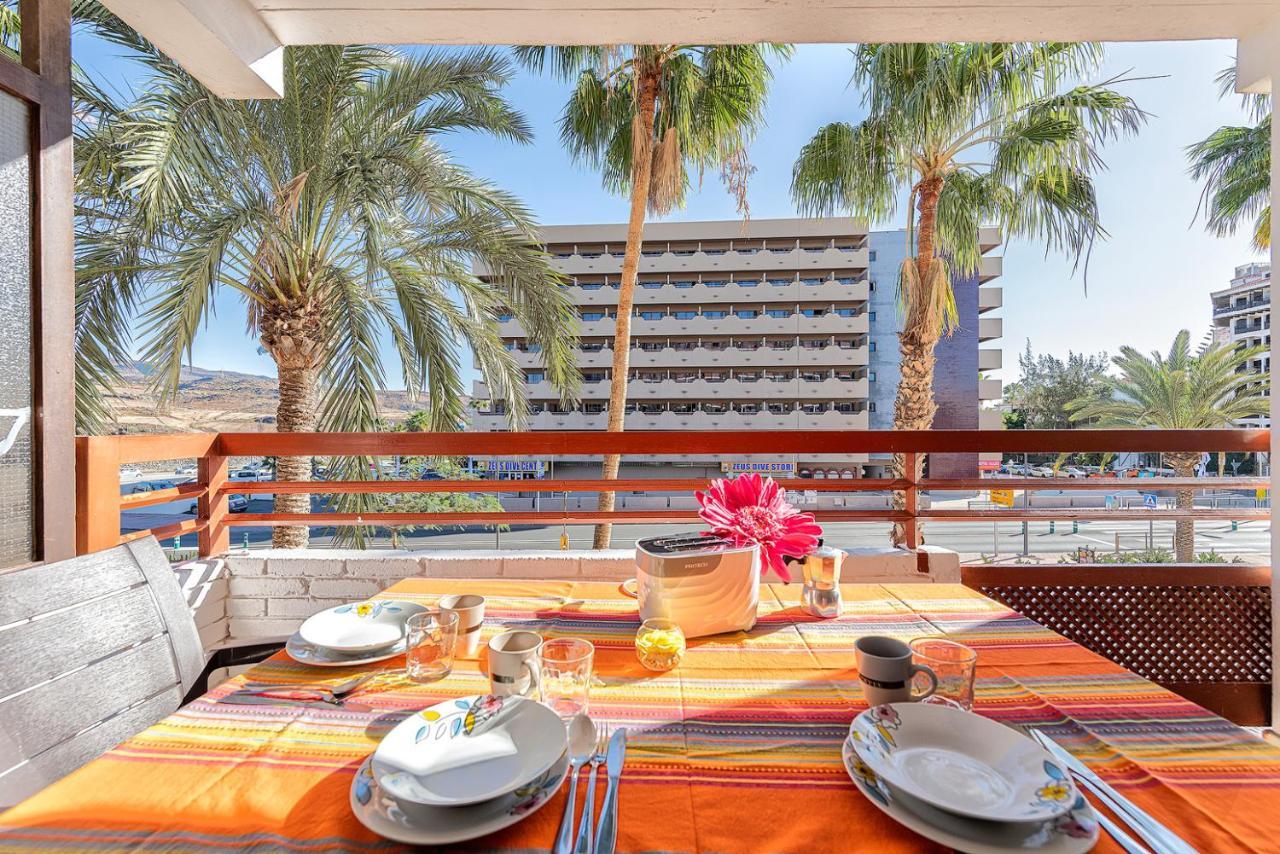 Apartamento a pie del mar Playa del Inglés Exterior foto
